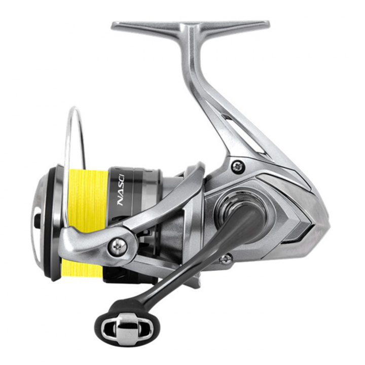 Shimano Nasci FC 2500 med påspolad PowerPro 0.15mm i gruppen Spön och Rullar / Fiskerullar / Haspelrullar hos Jiggar Sverige AB (NAS2500FC15)