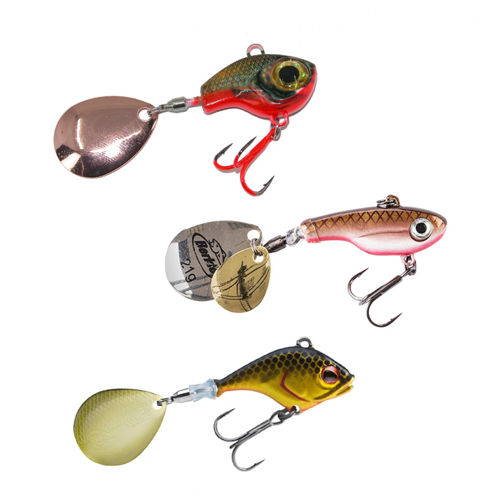 Spin Tail Abborre Bundle i gruppen Fiskedrag / Betesbundles / Betespaket Abborre hos Jiggar Sverige AB (20-223912-s)
