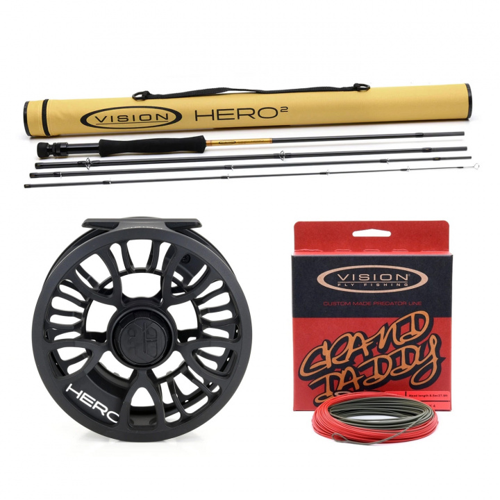 Vision Predator Hero Flugfiskeset i gruppen Spön och Rullar / Fiskeset / Flugfiskeset hos Jiggar Sverige AB (VHII4909-S)