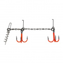 VMC Double Pike Chain UV Orange