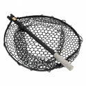 Westin W3 C&R Adjustable Full Rubber Mesh Landing Net L 45x55x35cm 70/110cm 2Sec