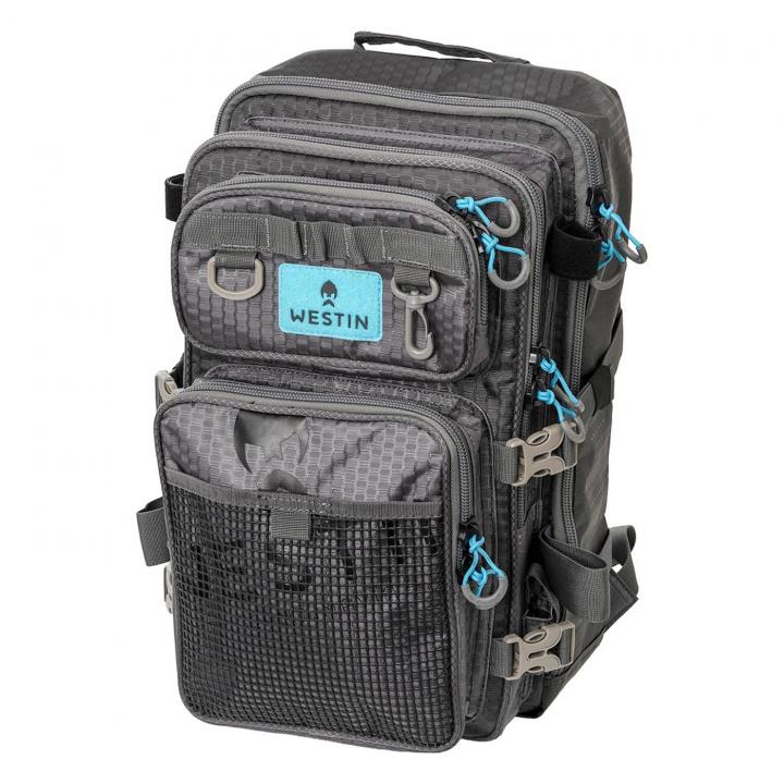 Westin W4 HD Backpack 2 Boxes L Titatnium Grey i gruppen Tillbehör / Boxar & förvaring / Väskor hos Jiggar Sverige AB (A332-L-1471)