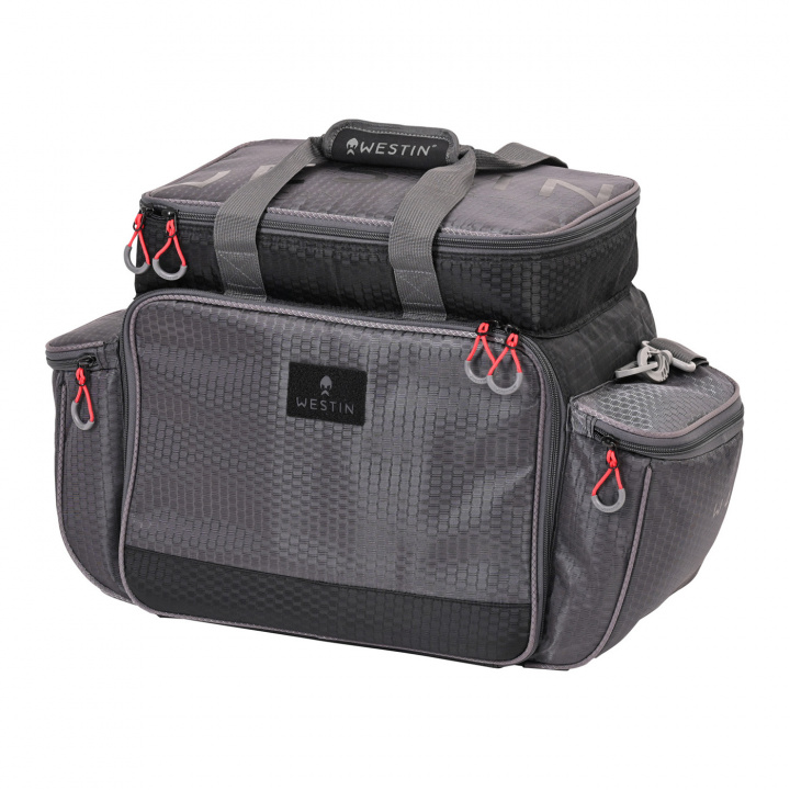 Westin W4 Master Lure Bag 5 Boxes OS Titanium Black i gruppen Tillbehör / Boxar & förvaring / Väskor hos Jiggar Sverige AB (A247-988-OS)