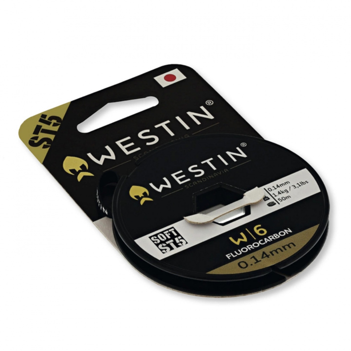 Westin W6 ST5 Fluorocarbon i gruppen Tillbehör / Krok & småplock / Tafsmaterial hos Jiggar Sverige AB (L006-219-50-r)