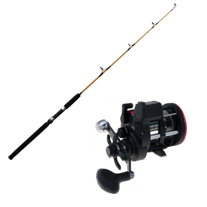 Wiggler Ismetespö med Abu Garcia Alphamar LC 20 Syncro i gruppen Vinterfiske / Ismete / Ismete set hos Jiggar Sverige AB (8668-s)